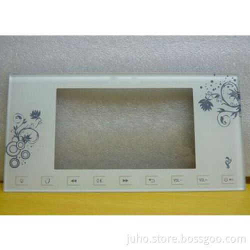 Silk Screen Printing Glass for Switch Panel,Touch screen Printed Glass